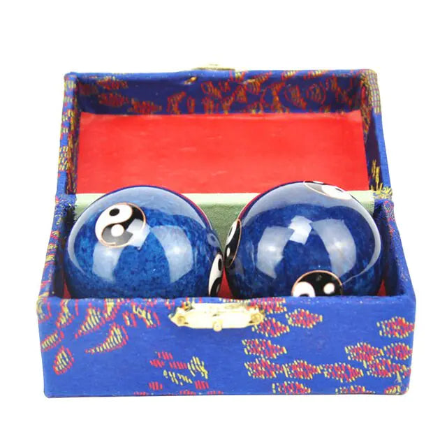 Rolling Baoding Yin Yang Relaxation Ball