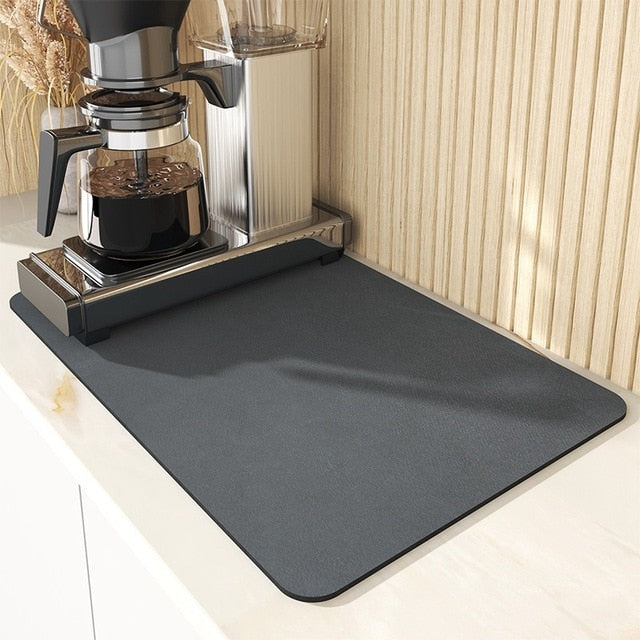 Super Absorbent Kitchen Draining Mat