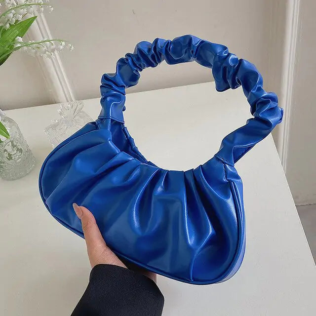 Pleated Cloud Handbags