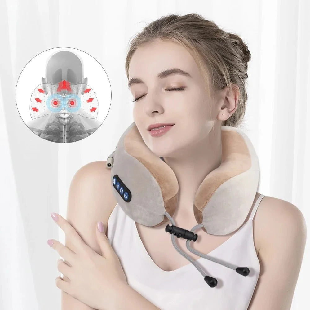 Massaging Neck Pillow