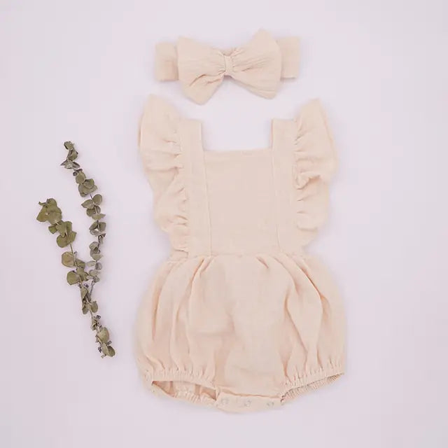 Organic Cotton Summer Baby Girl Clothes