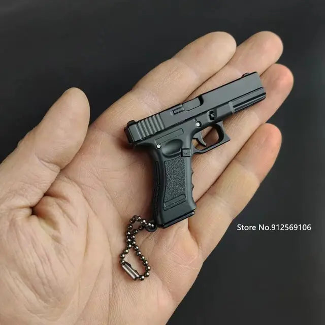 Pistol Toy Gun Miniature Model.