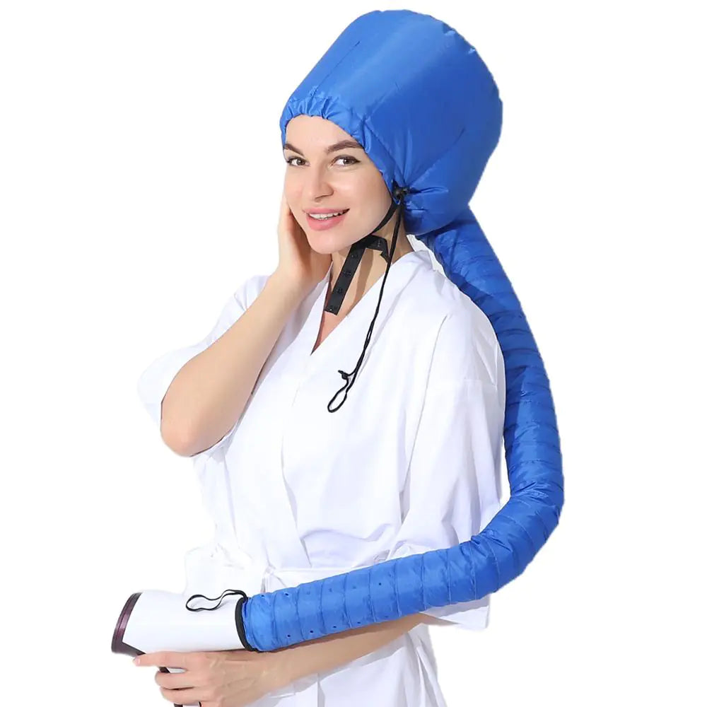 Portable Hair Perm Warm Air Dryer Cap