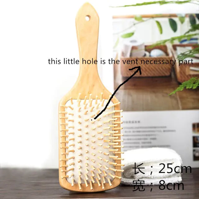 Paddle Cushion Hair Loss Massage Brush