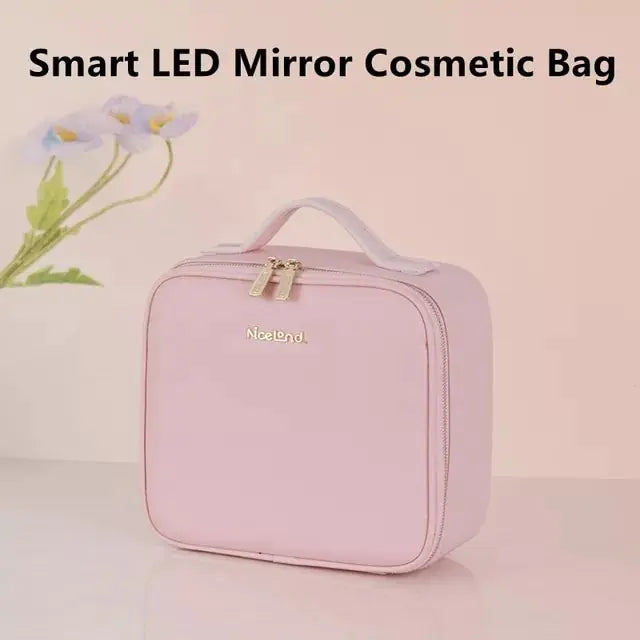 Smart  LED Cosmetic Case with Mirror