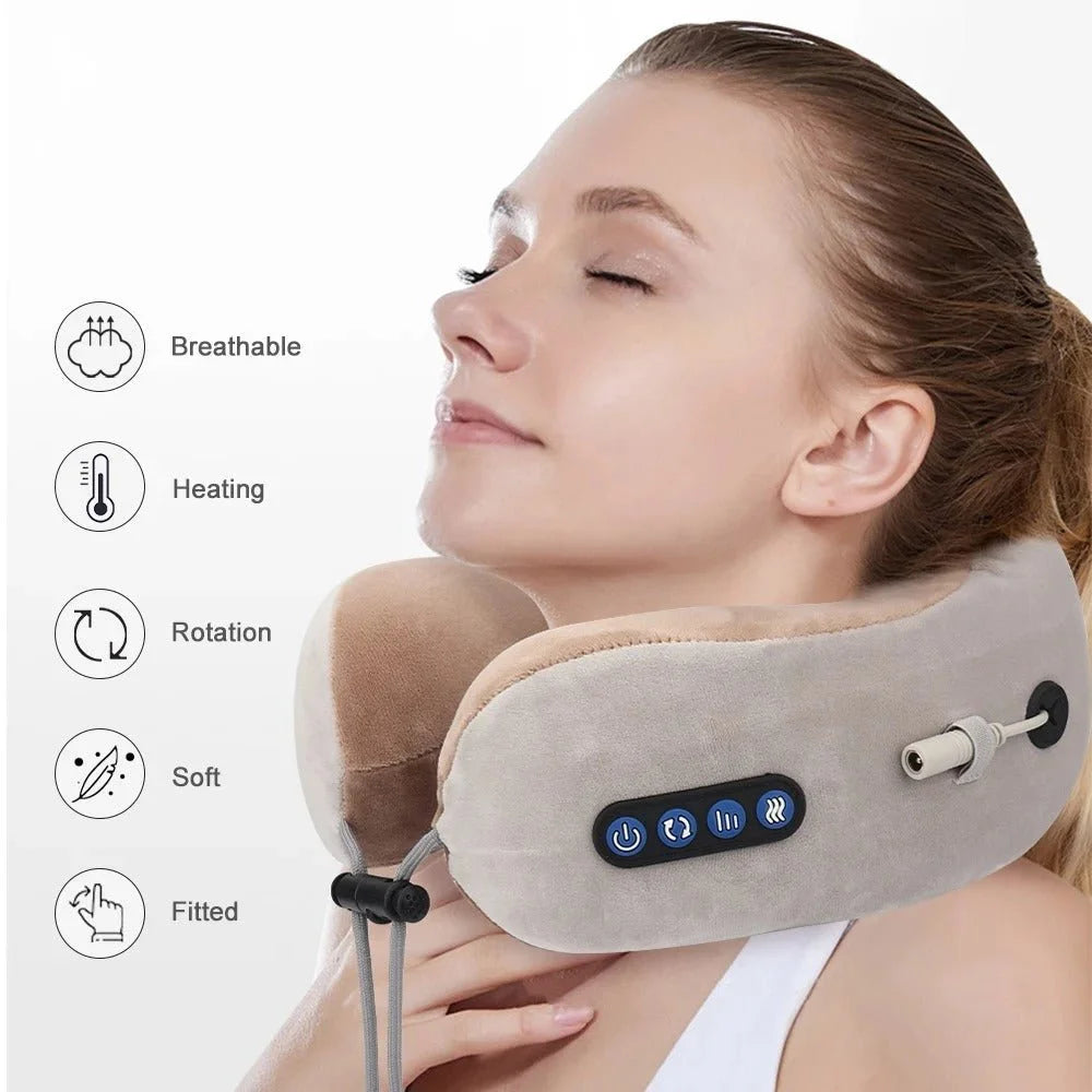 Massaging Neck Pillow