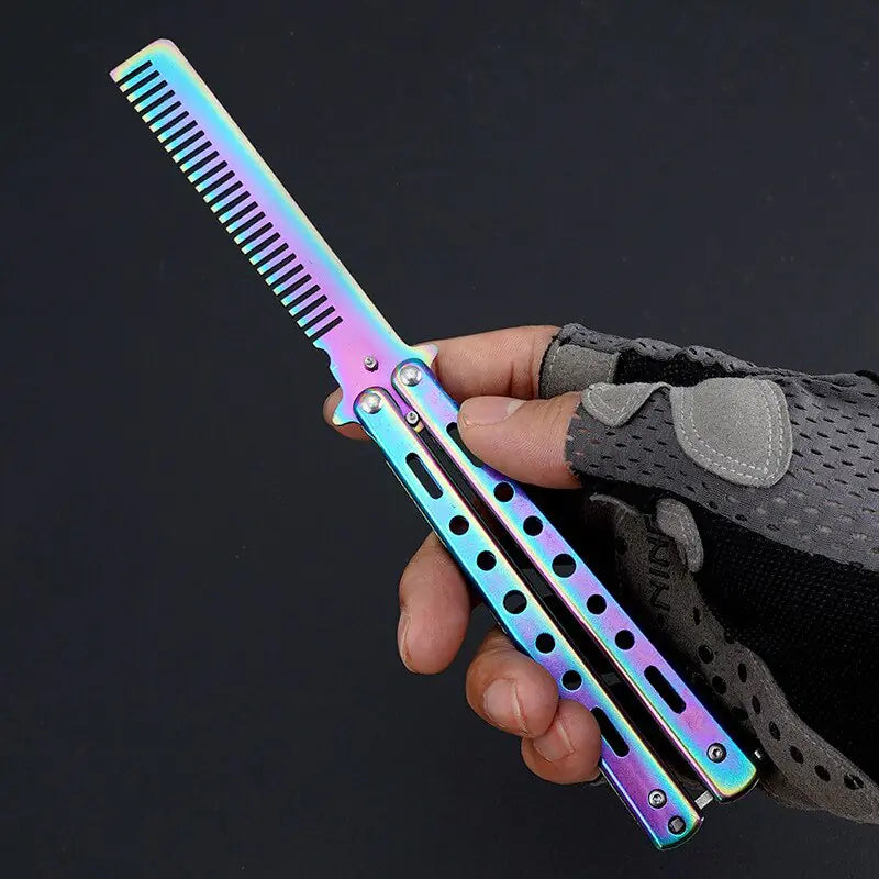 Portable Butterfly Training Knife