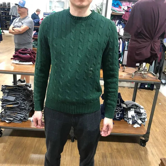 Men's Wool Casual Sweater