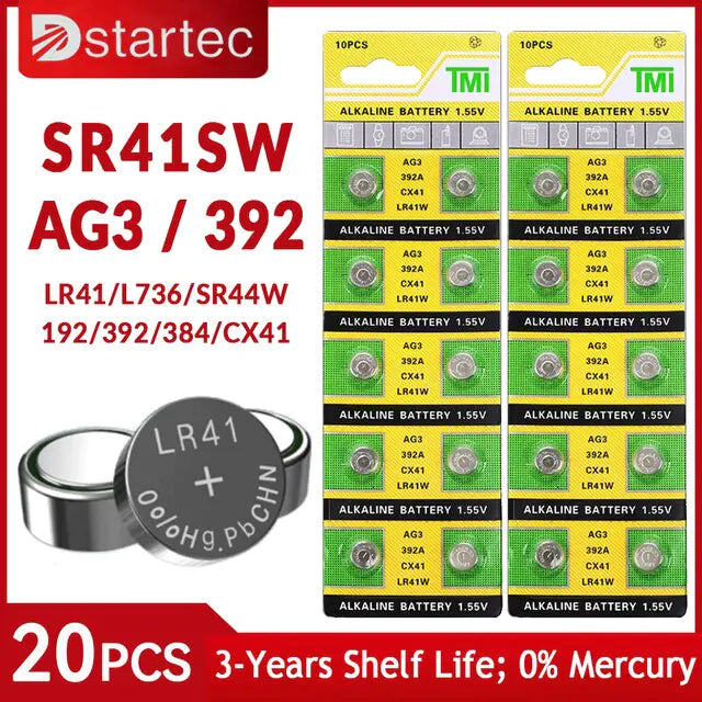 Round Cell Coin Alkaline Battery