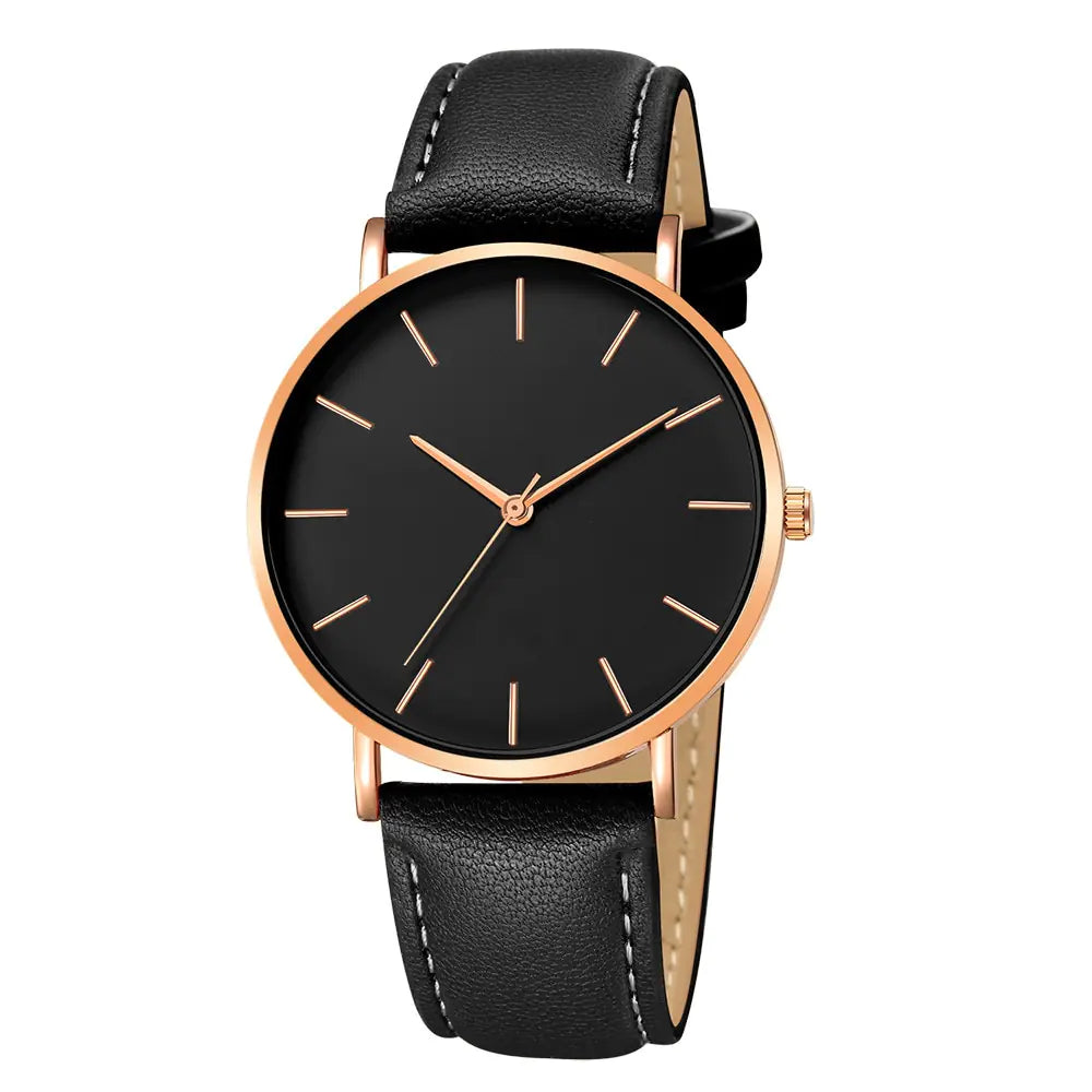 Simple Leather Men's Luxury Watches