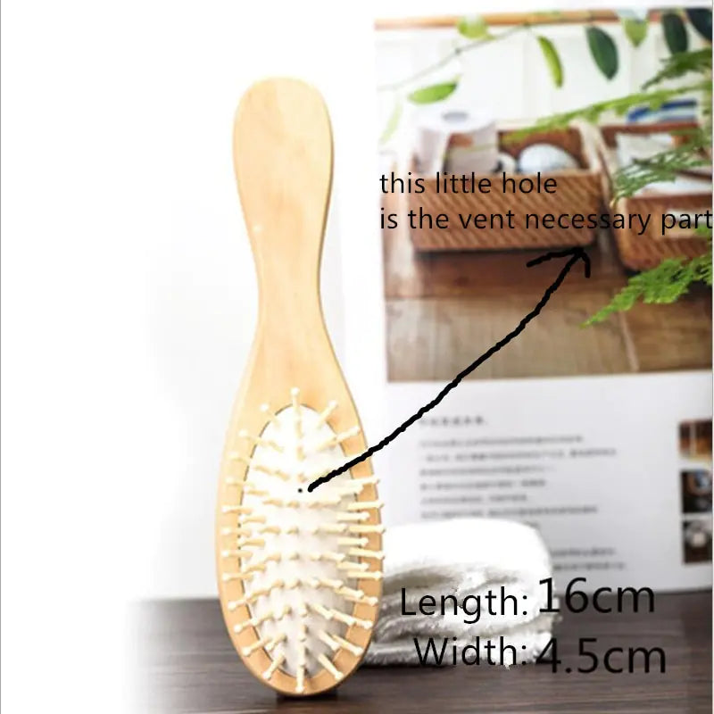 Paddle Cushion Hair Loss Massage Brush