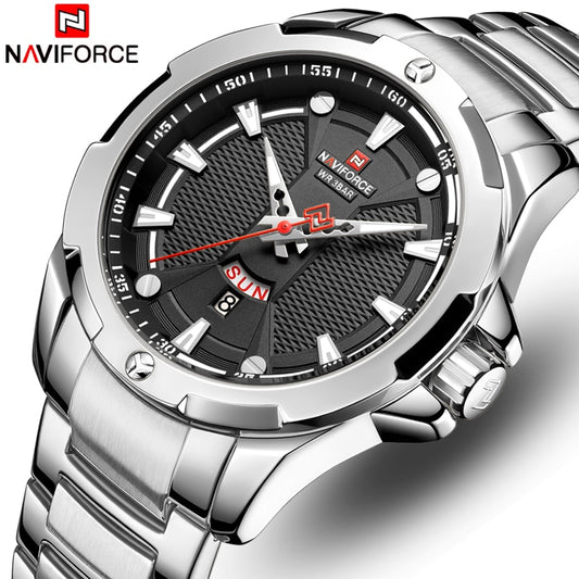 NAVIFORCE Stainless Steel Analog Men's Watch