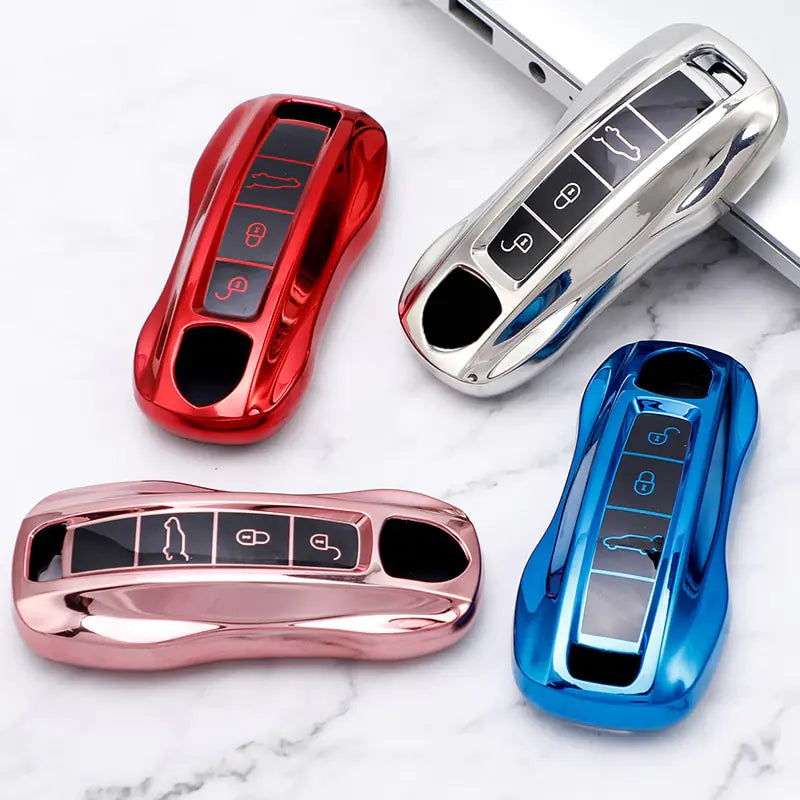 TPU Car Smart Key Case for Porsche