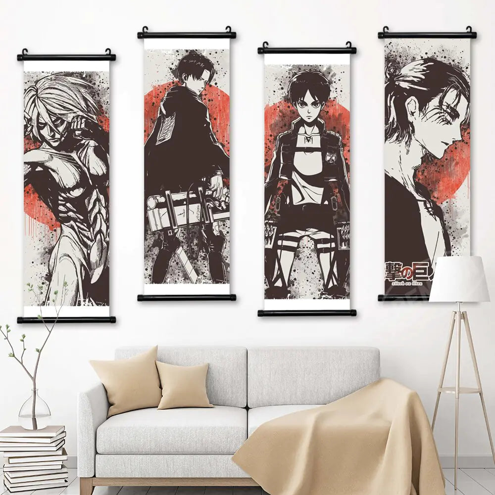 Wall Hanging Anime Painting Poster