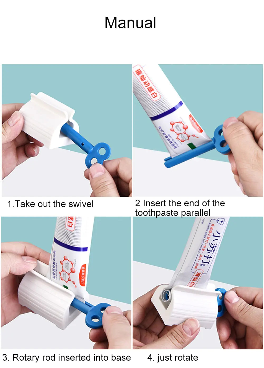 Toothpaste Squeezer Rolling Tube