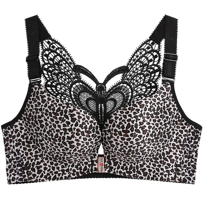 Push Up Lingerie Backless Bralette Front Closure