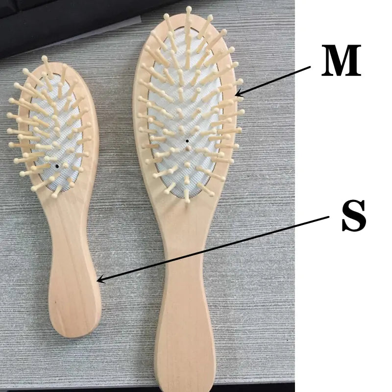 Paddle Cushion Hair Loss Massage Brush