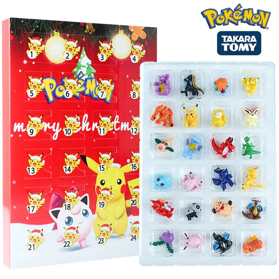 Pokemon Figure Christmas PVC Model Kids Toy