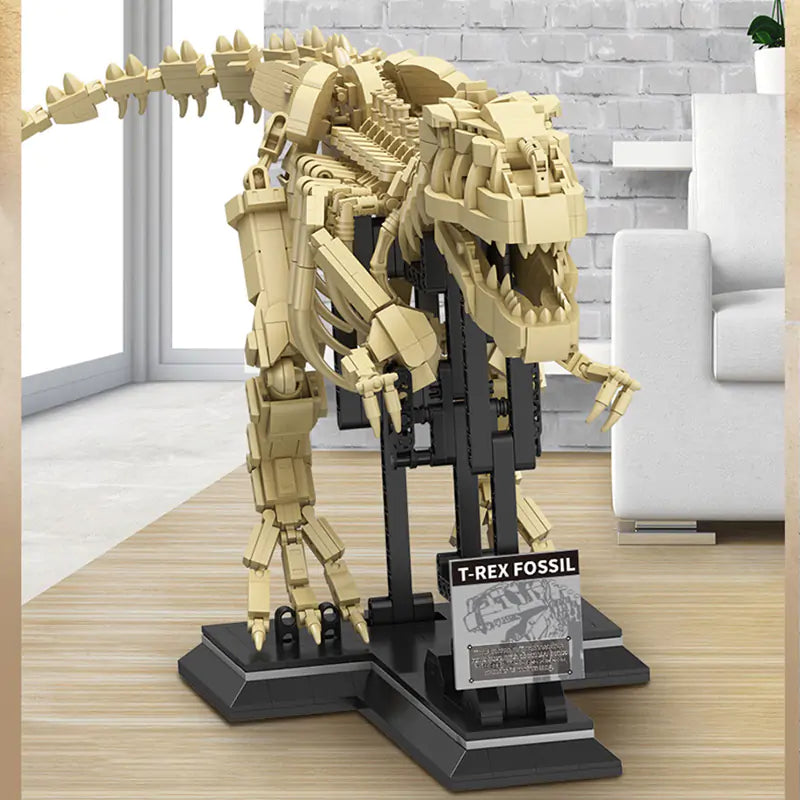 T-rex Dinosaurs Fossil Building Blocks