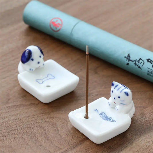 Multi-style Ceramic Incense Stick Holder